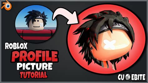 How To Make A Roblox Profile Picture Roblox Pfp Blender 29 Youtube