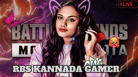 Teamcode Matches🔥😍 Girl Streamer Live Kannada Bgmi Live Bgmi