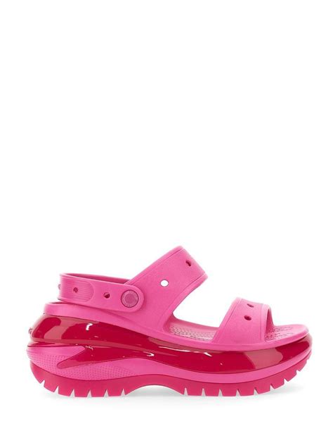 Crocs™ Mega Crush Sandal In Pink Lyst