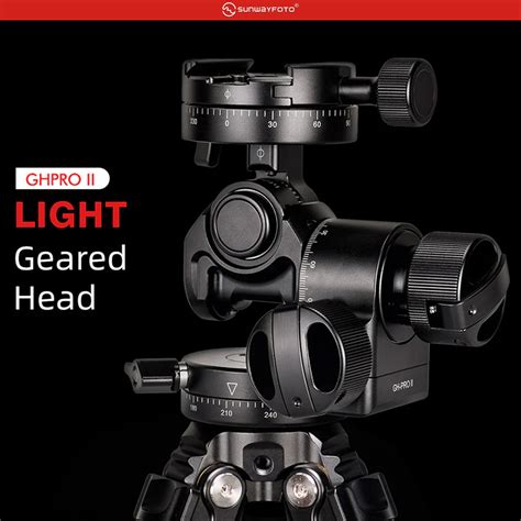 Sunwayfoto Geared Head GH PRO II หวเกยรสำหรบขาตงกลอง Shopee