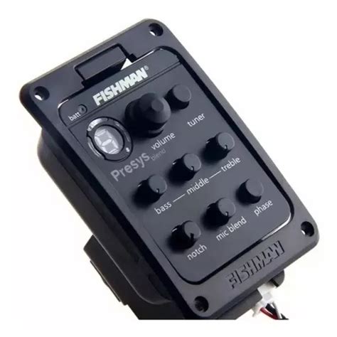 Captador Fishman Presys Blend 301 Original Microfone E Piezo Frete grátis