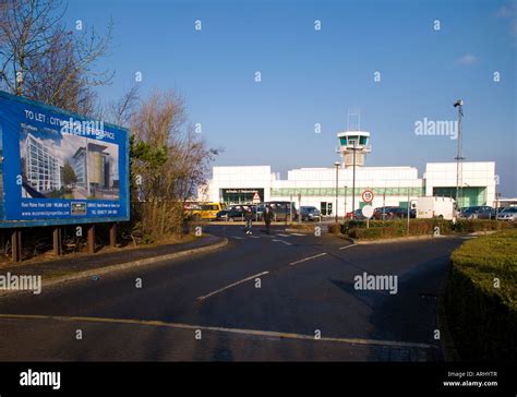 City Of Derry Airport Eglinton Northern Ireland Entrance To Airport