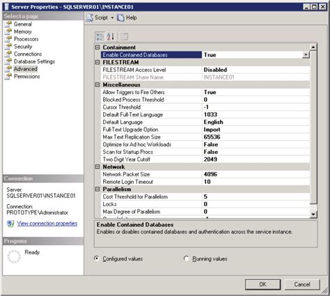 Enabling Contained Databases In Sql Server 2012 Techbubbles