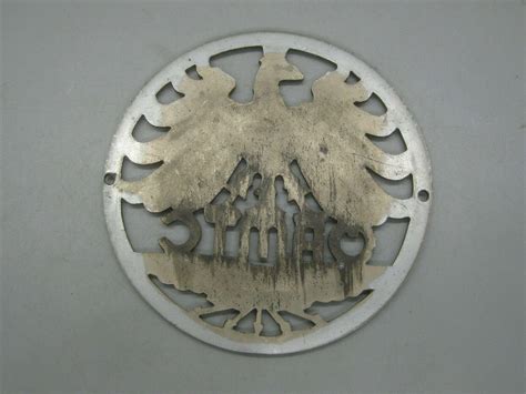 Vtg S Oamtc Austria Automobile Club Grill Badge Emblem License