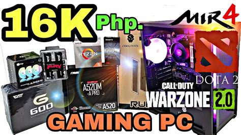 K Pc Build Budget Pc Build Guide Amd Ryzen G Budget