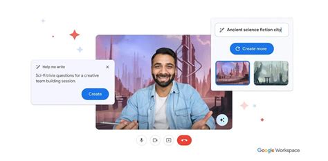 Google Meet vous permettra de générer des arrière plans pour vos appels