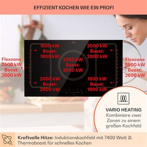 Victoria Flex Table De Cuisson Induction Technologie Flexzone