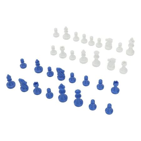 Chess Pieces,Chess Pieces Only PS Plastic Chess Pieces Chessmen Pieces ...