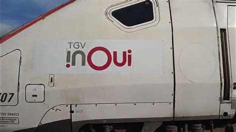 Départ Du Tgv Inoui N°7365 Youtube