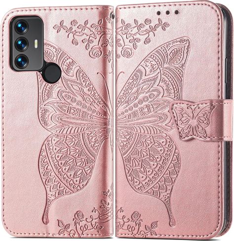 Coque Tcl Se Tcl Tcl Antichoc En Cuir Pu Flip Rabat Avec