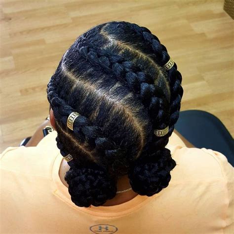 60 Inspiring Examples Of Goddess Braids Goddess Braid Styles Natural Braided Hairstyles