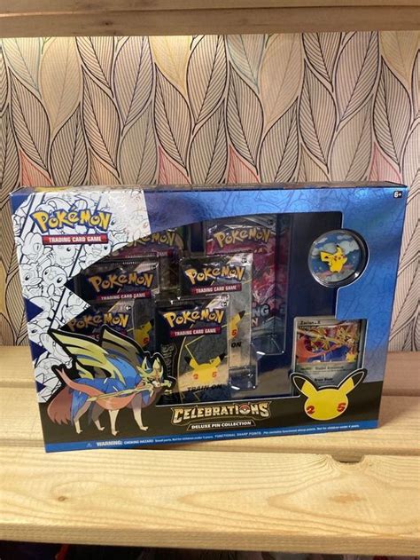 Pokemon Celebrations Deluxe Pin Collection Box Zacian Kaufen Auf Ricardo