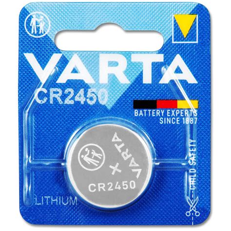 Varta Батарейка CR2450 Литиевый тип 3 В 1 шт купить с доставкой по