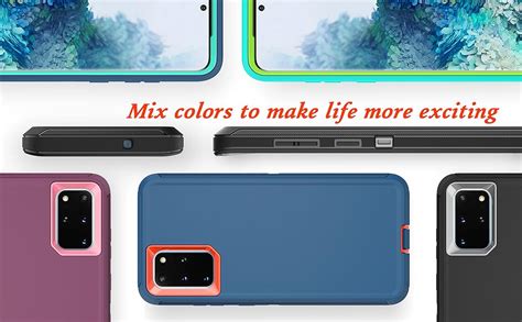 YmhxcY Coque pour Galaxy S20 Plus avec Samsung S20 Plus avec 2