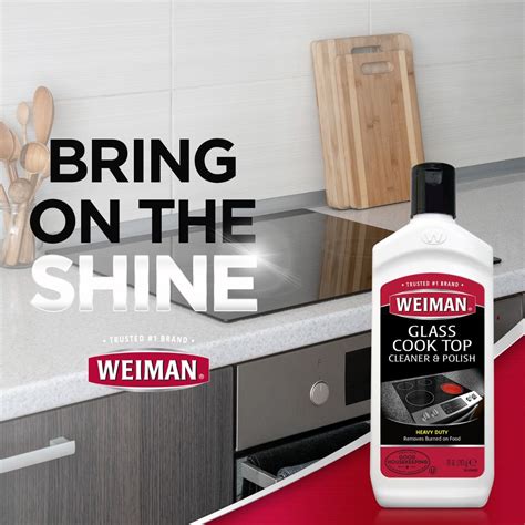 Glass Cook Top Cleaner And Polish Heavy Duty Weiman