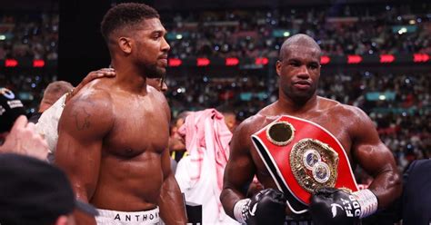 Three Man Shortlist For Anthony Joshuas Next Fight Revealed Metro News