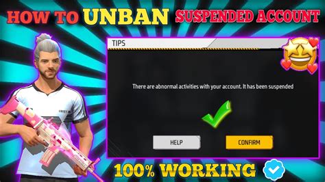 Suspended Account Recover In Free Fire Fire Fire Id Unban Kaise