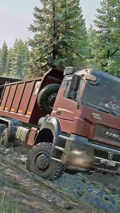 Камаз 6580 #сноуруннер #offroad #snowrunner #automobile - YouTube