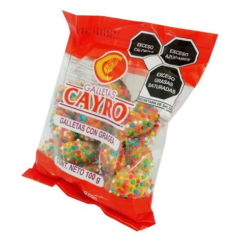 Galletas Con Gragea Cayro 100 G Soriana