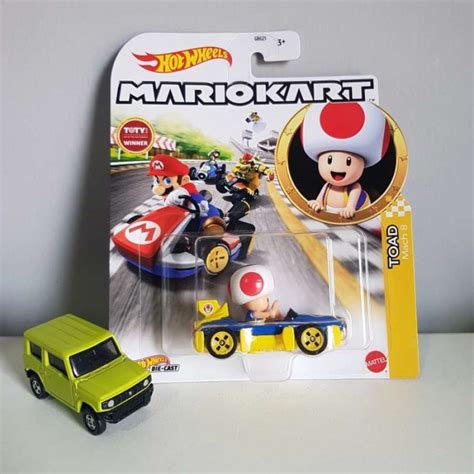 Promo Hot Wheels Mario Kart Toad Mach 8 Hotwheels Mariokart Diskon 23