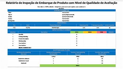 Os Principais Modelos De Relat Rio De Inspe O Amostras E Exemplos