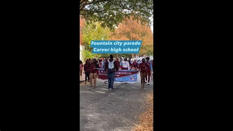 Carver High School At The Fountain City Classic Parade YouTube