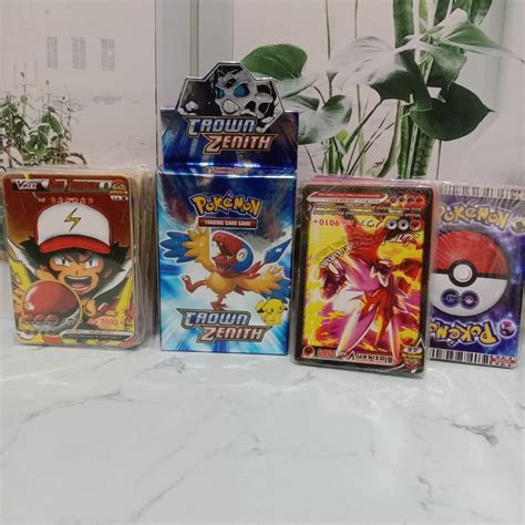 Jual 1 Pack Mainan Kartu Koleksi Karakter Pokemon Kartu Pokemon Gold