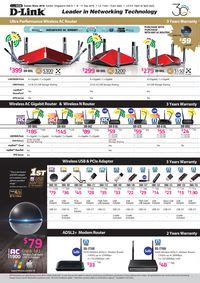 D Link Pg Brochures From Comex Singapore On Tech Show Portal