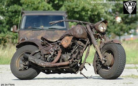 Bobberinspiration Harley Davidson Shovelhead Ratbike ” Winner Rat