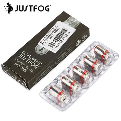 Buy Original Justfog Organic Cotton Coil 12ohm16ohm