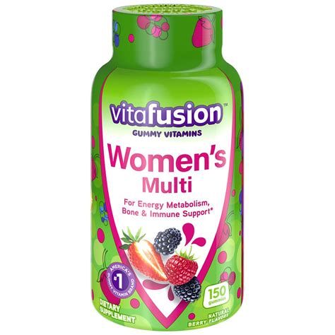 Vitafusion Womens Daily Multivitamin Gummy Walgreens