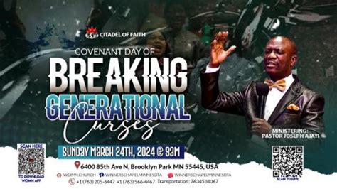 Breaking Generational Curses Service I Joseph Ajayi I Sunday March 24th 2024 Youtube