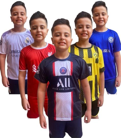 Kit Conjunto Infantil Futebol MercadoLivre