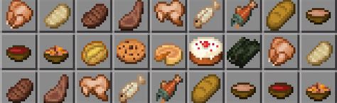 Minecraft Food Saturation Chart