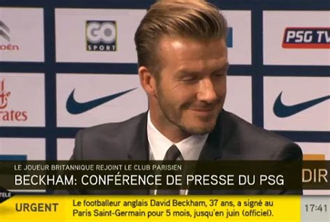 Photos David Beckham Au Psg Tout Ce Quil Faut Retenir De Sa