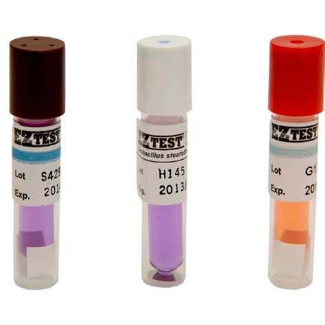 biological indicators Geobacillus stearothermophilus spores 0.4 ML Mini ...