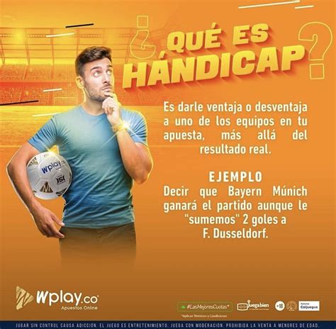 Apuestas online en Wplay co Qué es hándicap en las apuestas