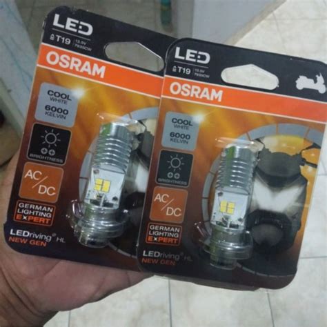 Jual Lampu Motor Led Osram Led H6 M5 Lampu Utama Motor K1 Acdc