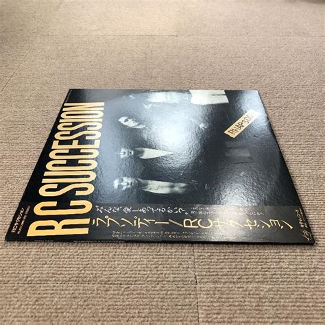 美盤 RCサクセション RC Succession 1980年 LPレコード ラプソディー Rhapsody 国内盤 帯付J Rock 忌野