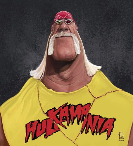 Hulk Hogan By sting-one | Famous People Cartoon | TOONPOOL