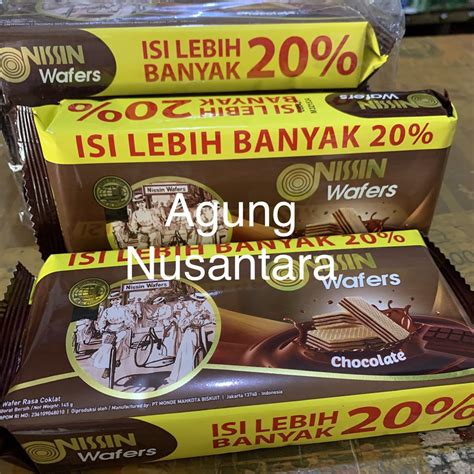 Jual Biskuit Nissin Wafer Coklat 145 Gr Shopee Indonesia