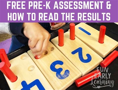 Fun Early Learning Full Assessment And What To Do With The Results