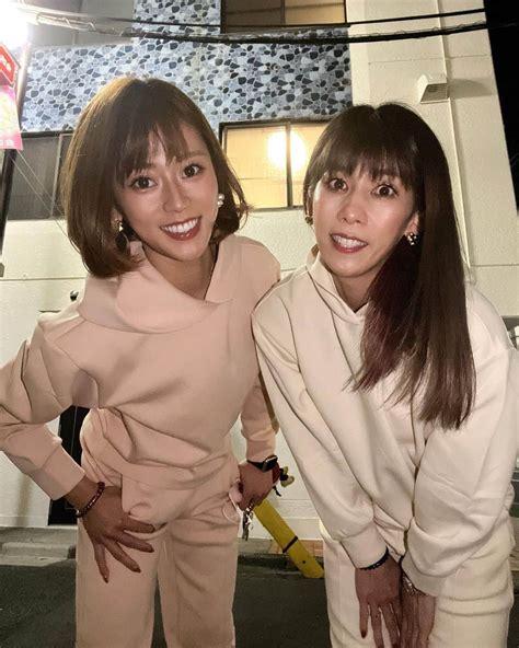 吉田沙保里さんのインスタグラム写真 吉田沙保里instagram「一目惚れしたセットアップを あゆちゃんとお揃いで購入😆💕 いろんな