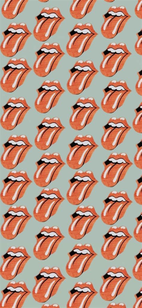 Rock And Roll Tongue Wallpaper In Iphone Wallpaper Pattern Edgy