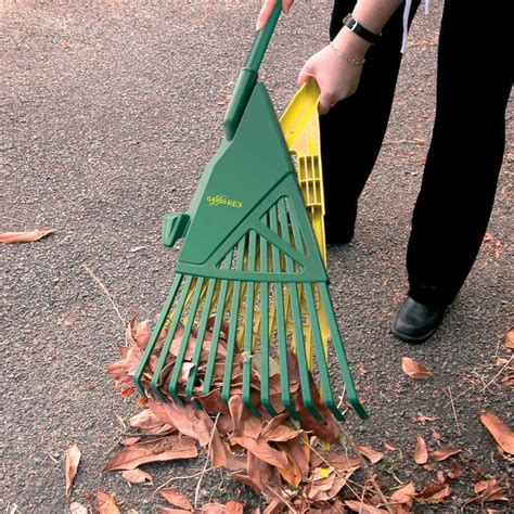 Râteau télescopique ramasse feuilles Outils de jardin GARDIREX