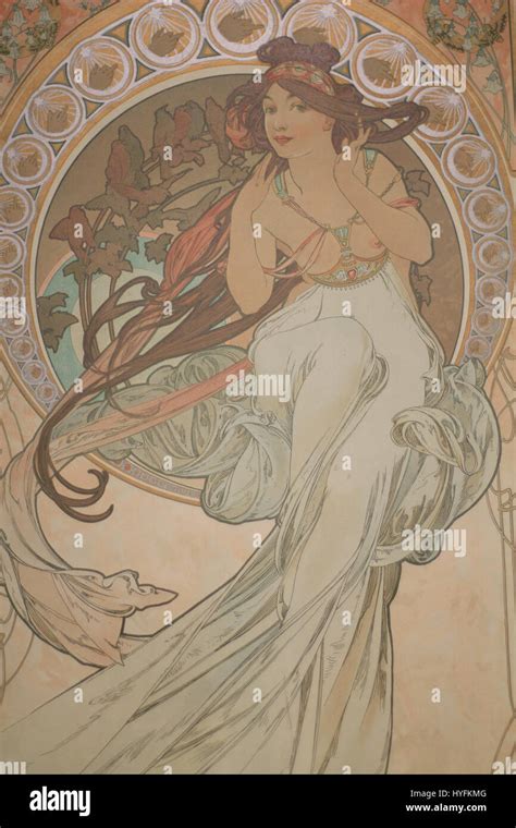 Alfons Mucha Gallery Prague Hi Res Stock Photography And Images Alamy