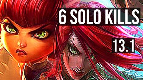 Annie Vs Katarina Mid Rank 2 Annie 6 Solo Kills 1 0m Mastery Tr