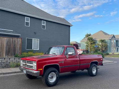 1987 Chevrolet C K Pickup 2500 Custom Deluxe K Antique Price Guide