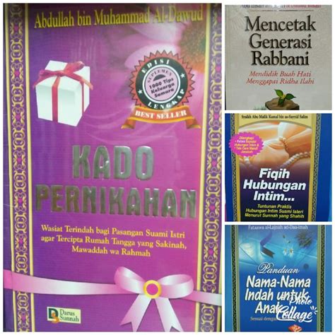 Jual Paket Kado Pernikahan Dan Mencetak Generasi Rabbani Free 2 Buku