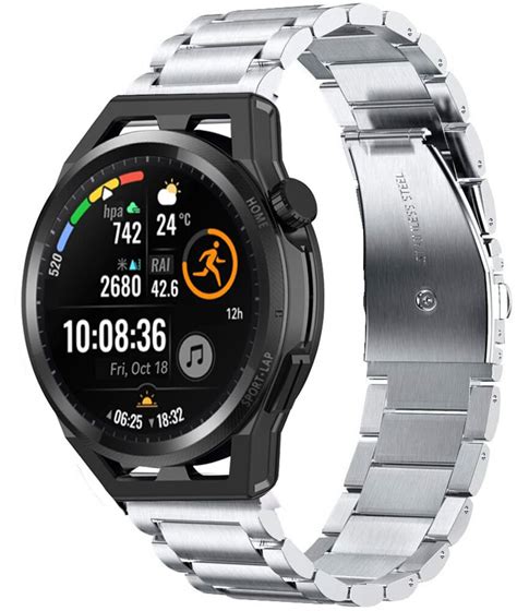 Huawei Watch Gt Titanium Bandje Zilver Smartwatchbanden Nl